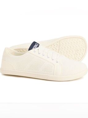 Xero Shoes Men's Dillon Barefoot Minimalist Classic Sneaker White Size 8.5 Comfy